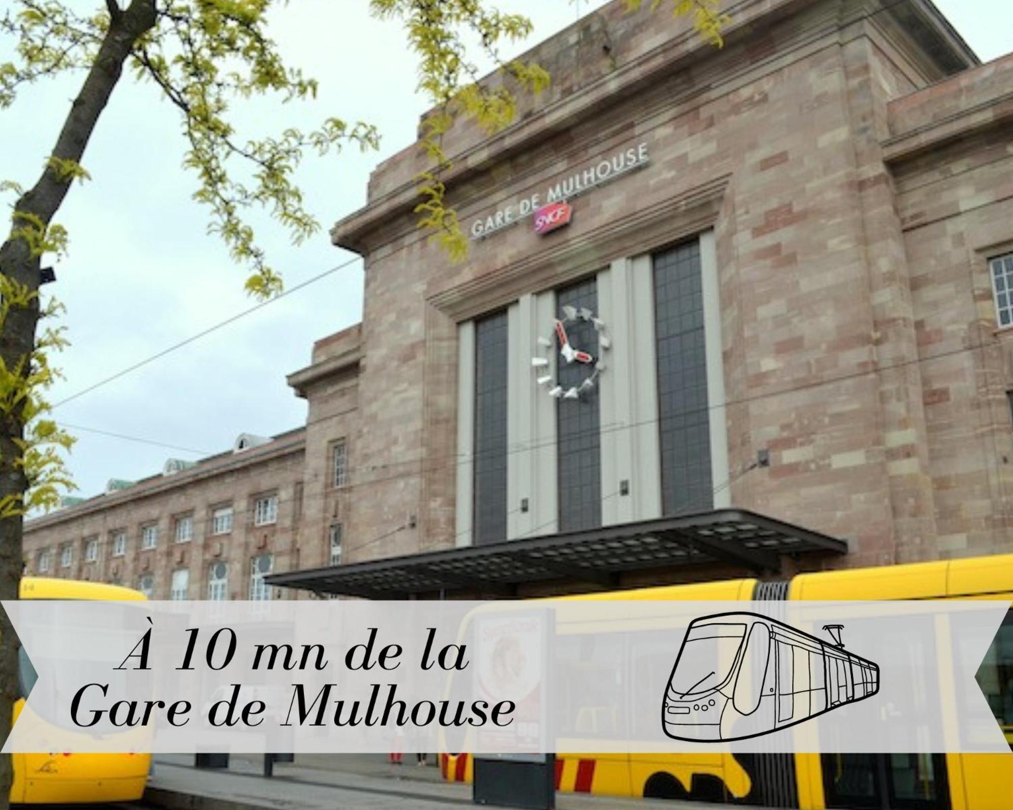 Ferienwohnung Le K - Mulhouse Centre Exterior foto